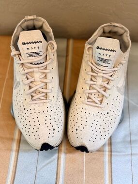 Nike Air Zoom-Type Beige/Cream Perforated Upper